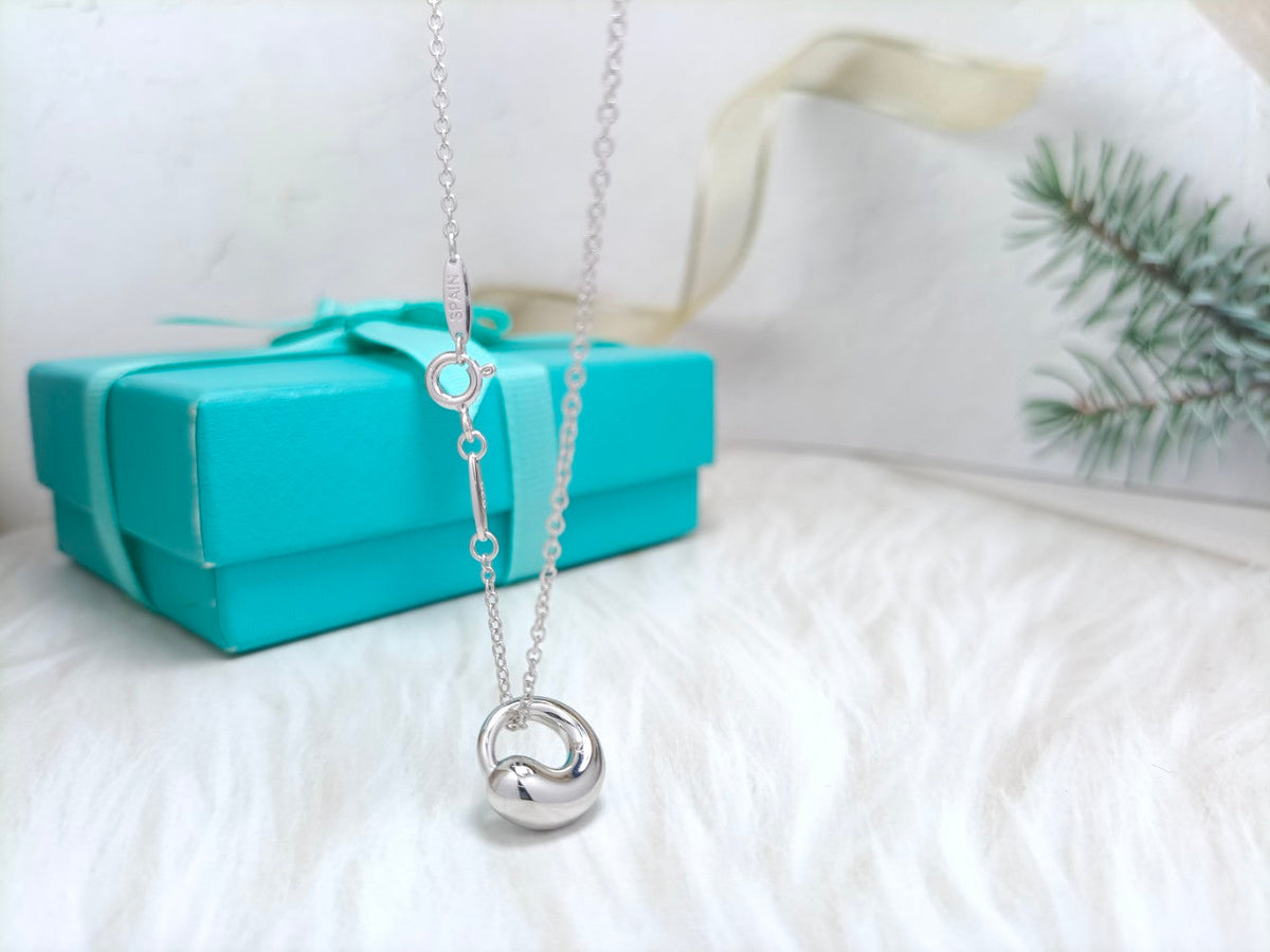 [Resenara Jewelry]SNAIL PEDANT SILVER NECKLACE