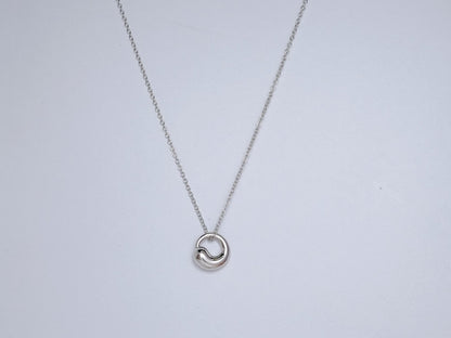 [Resenara Jewelry]SNAIL PEDANT SILVER NECKLACE