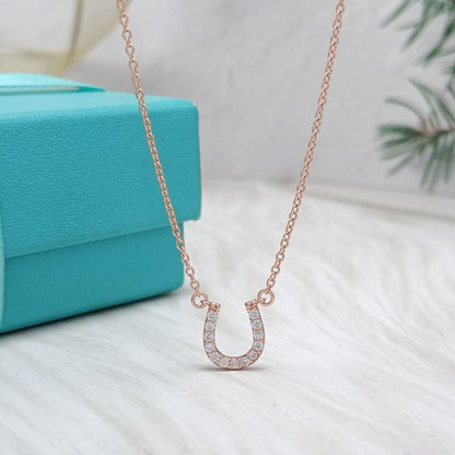 [Resenara Jewelry]U DIAMONDS PEDANT NECKLACE
