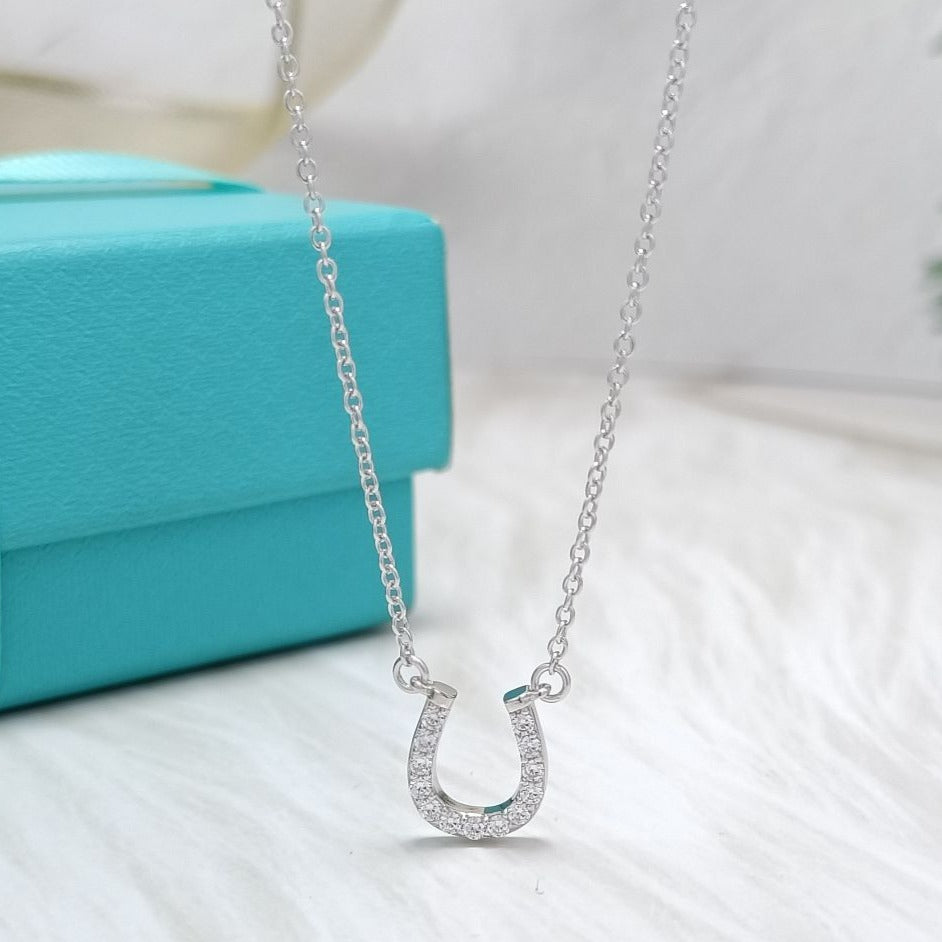 [Resenara Jewelry]U DIAMONDS PEDANT NECKLACE