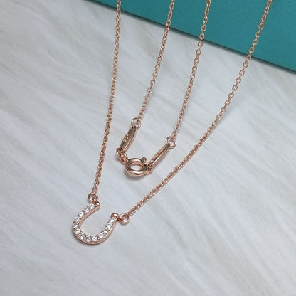 [Resenara Jewelry]U DIAMONDS PEDANT NECKLACE