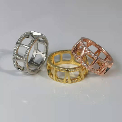 [Resenara Jewelry]ATLAS LARGE OPEN DIAMOND RING