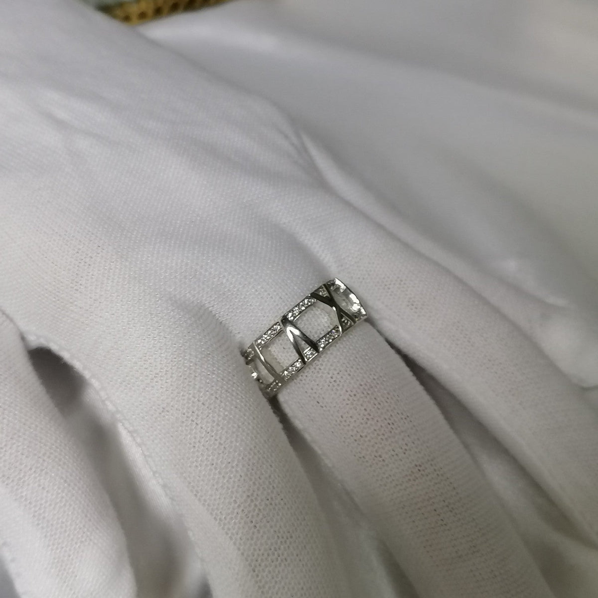 [Resenara Jewelry]ATLAS LARGE OPEN DIAMOND RING