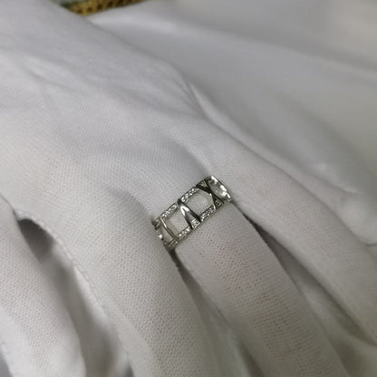 [Resenara Jewelry]ATLAS LARGE OPEN DIAMOND RING