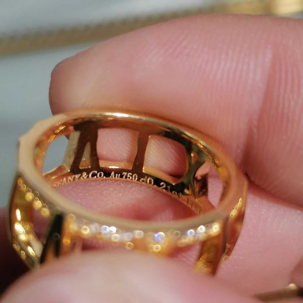 [Resenara Jewelry]ATLAS LARGE OPEN DIAMOND RING