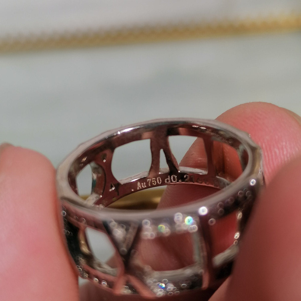 [Resenara Jewelry]ATLAS LARGE OPEN DIAMOND RING