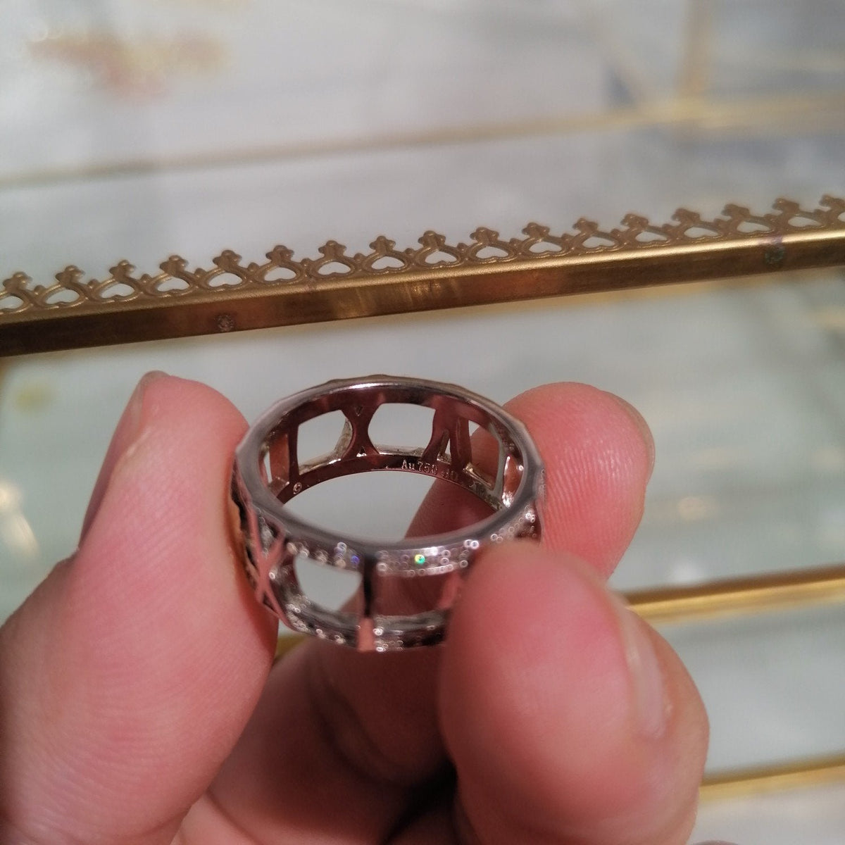 [Resenara Jewelry]ATLAS LARGE OPEN DIAMOND RING