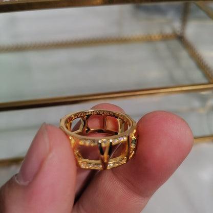[Resenara Jewelry]ATLAS LARGE OPEN DIAMOND RING