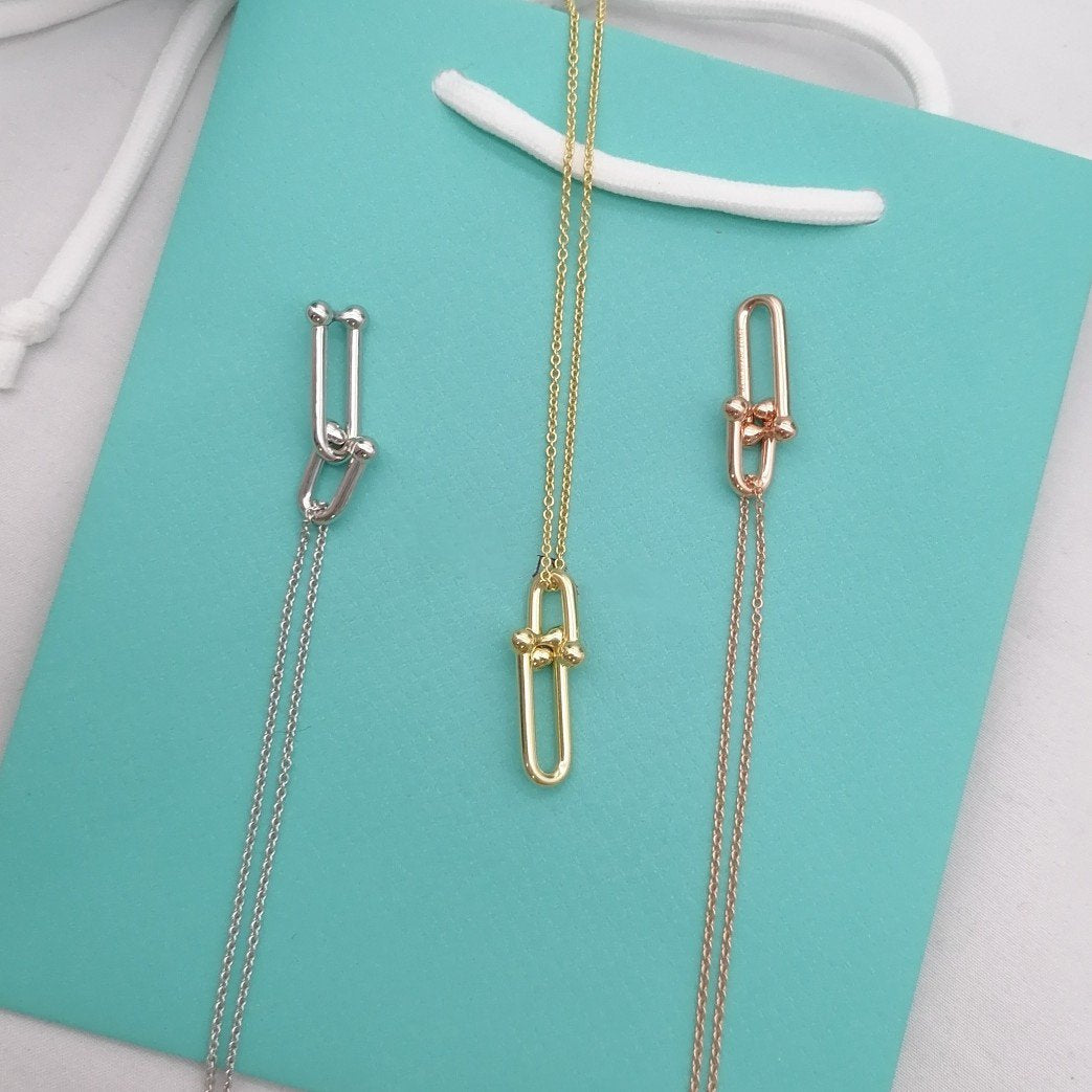 [Resenara Jewelry]HARDWEAR GOLD DROP PEDANT NECKLACE