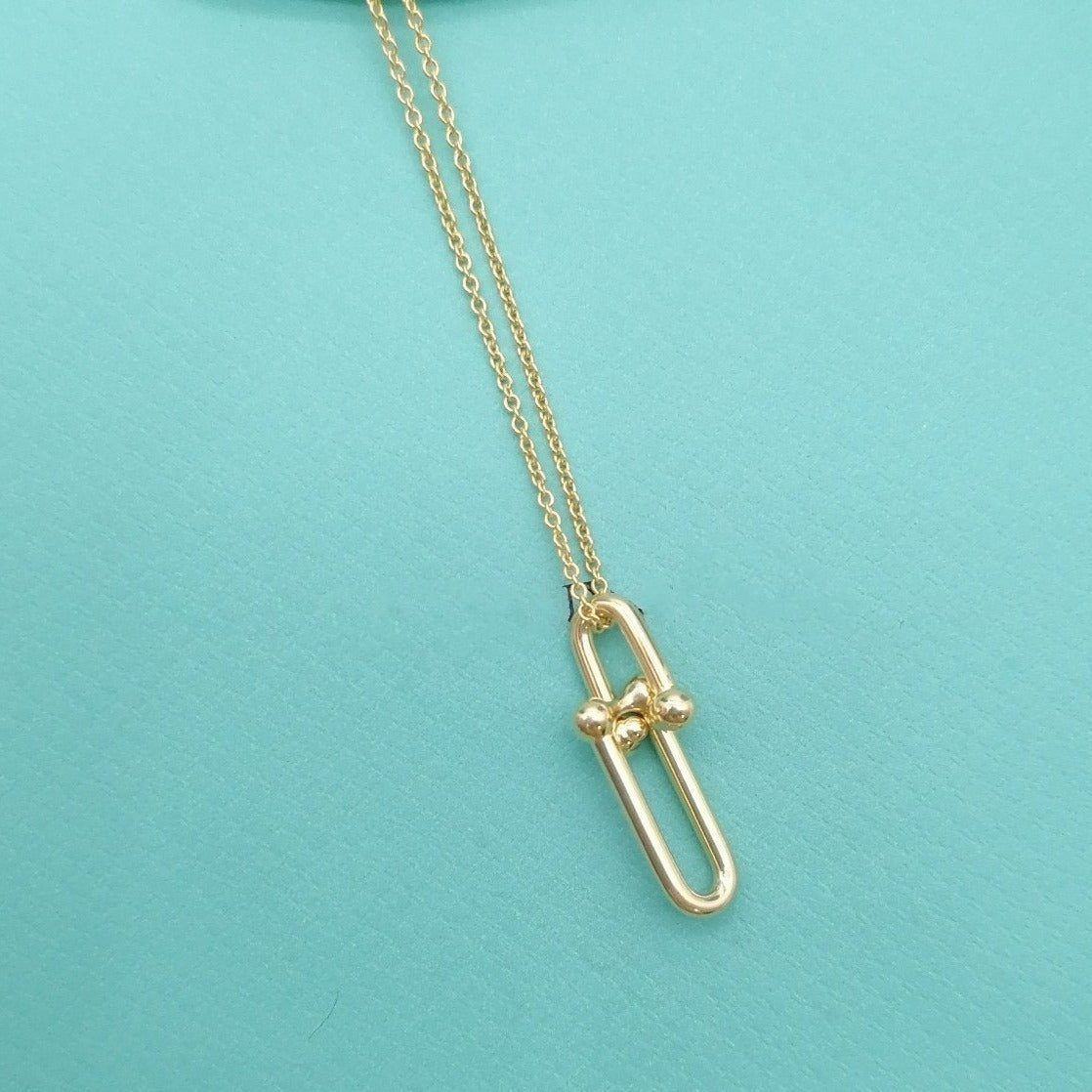 [Resenara Jewelry]HARDWEAR GOLD DROP PEDANT NECKLACE