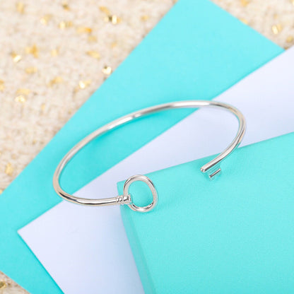 [Resenara Jewelry]KEY WIRE OVAL BRACELET
