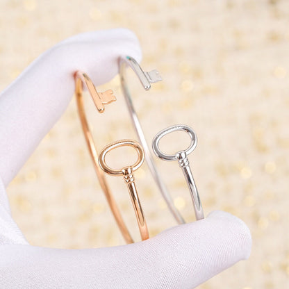 [Resenara Jewelry]KEY WIRE OVAL BRACELET