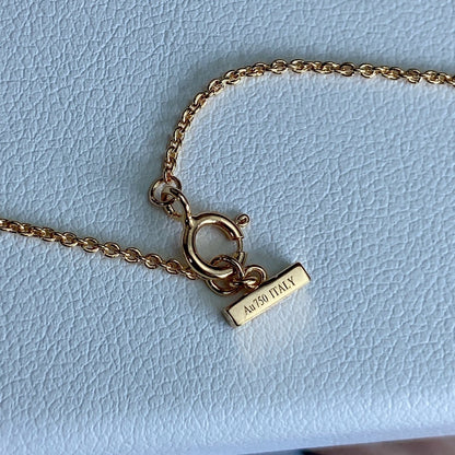 [Resenara Jewelry]T DIAMOND CIRCLE PEDANT NECKLACE