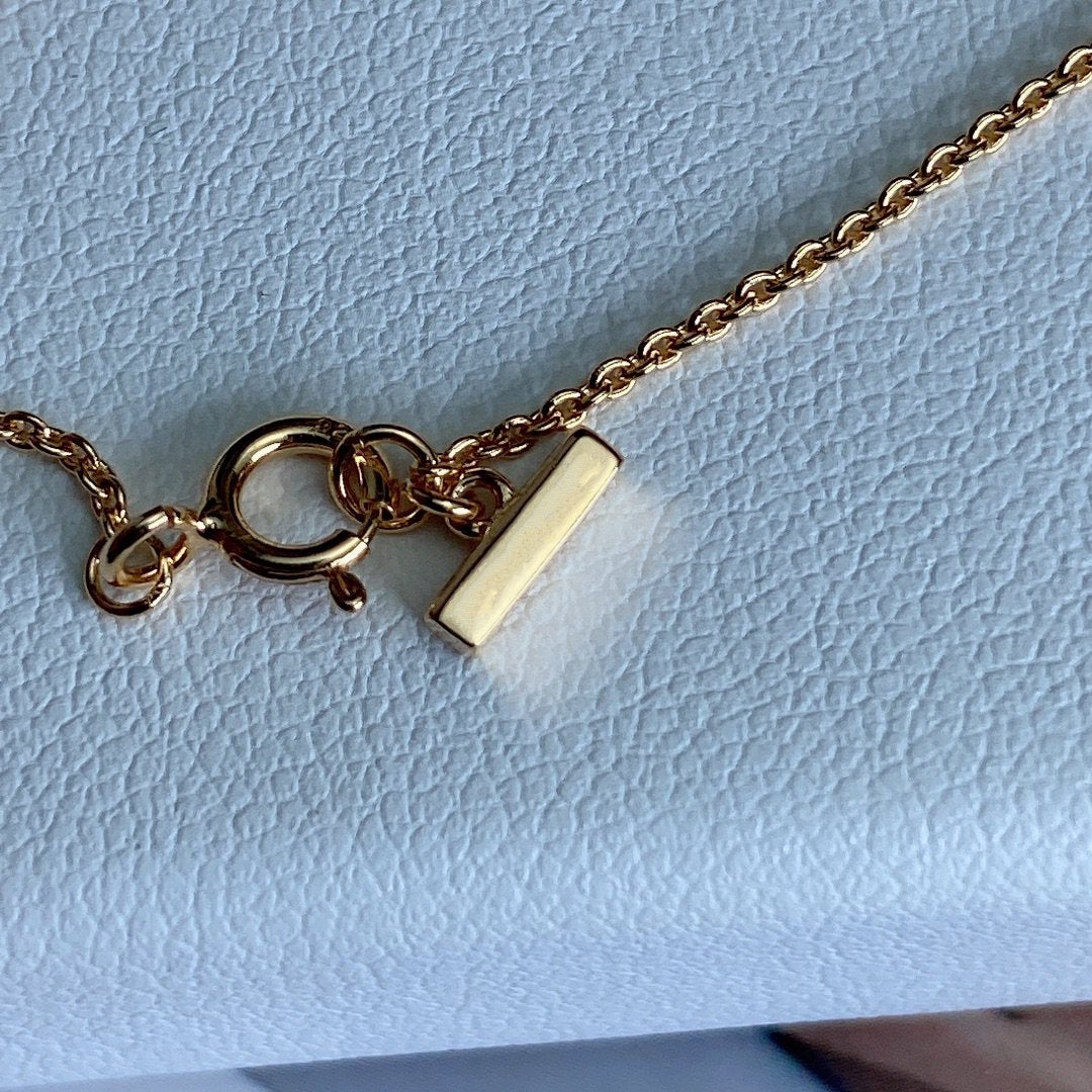 [Resenara Jewelry]T DIAMOND CIRCLE PEDANT NECKLACE
