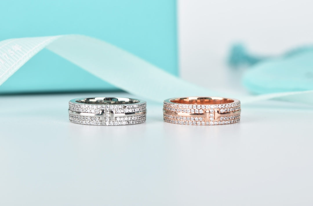 [Resenara Jewelry]T WIRE DIAMOND RING