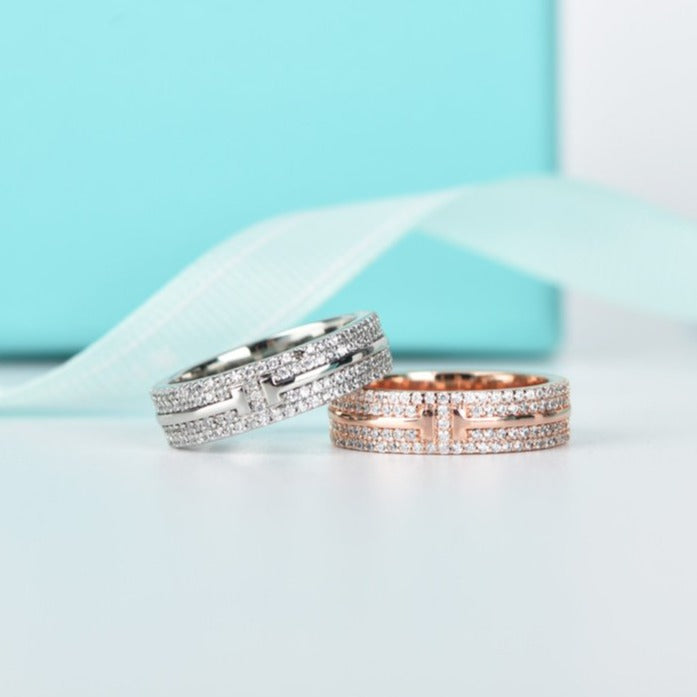 [Resenara Jewelry]T WIRE DIAMOND RING