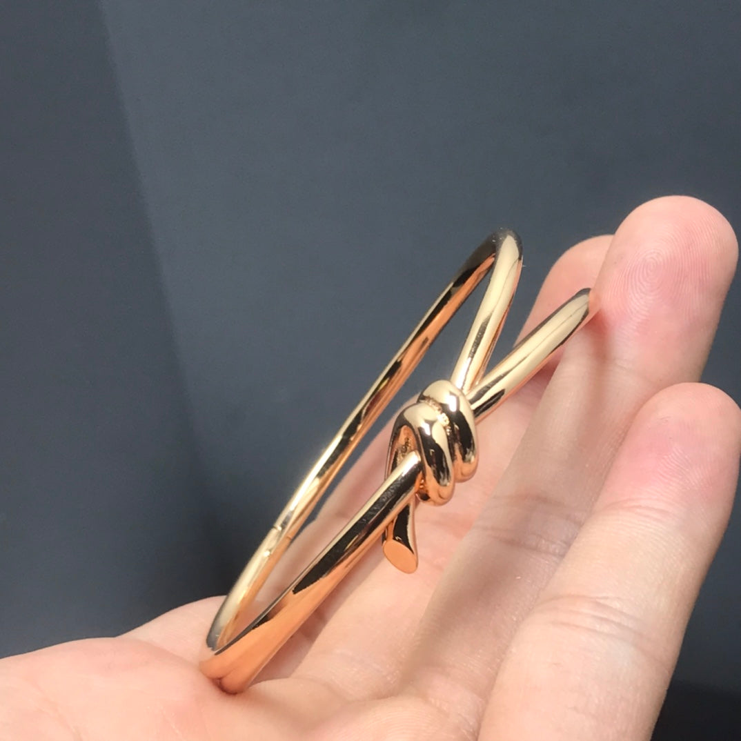 [Resenara Jewelry]KNOT DOUBLE ROWS BRACELET