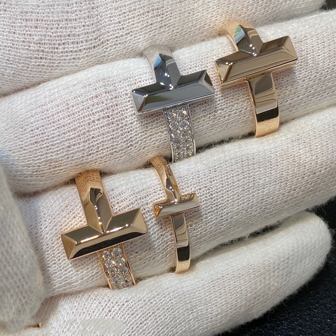 [Resenara Jewelry]T WIRE MEDIUM DIAMOND RING