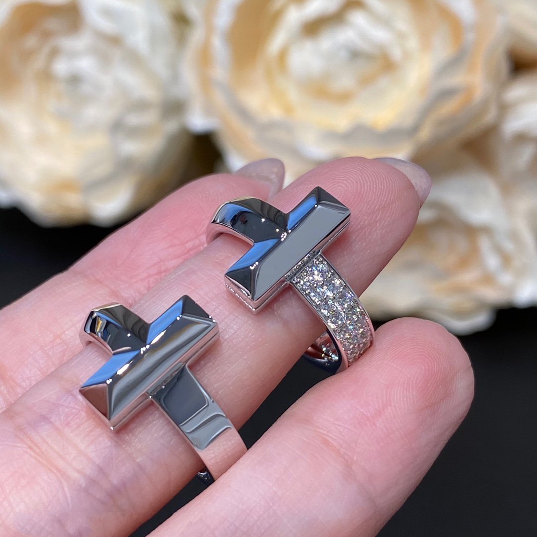 [Resenara Jewelry]T WIRE MEDIUM DIAMOND RING