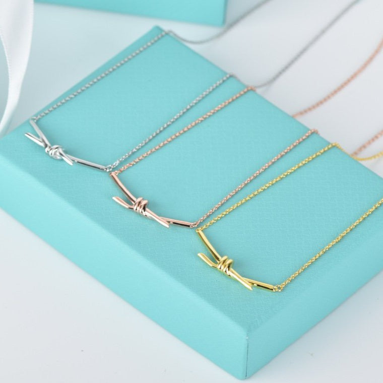 [Resenara Jewelry]KNOT NECKLACE