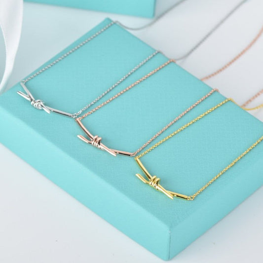 [Resenara Jewelry]KNOT NECKLACE