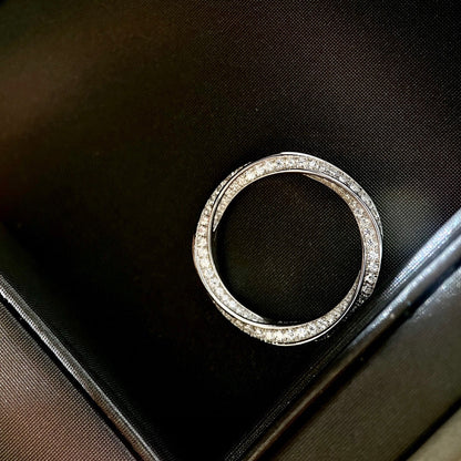 [Resenara Jewelry]SPIRAL DIAMOND RING