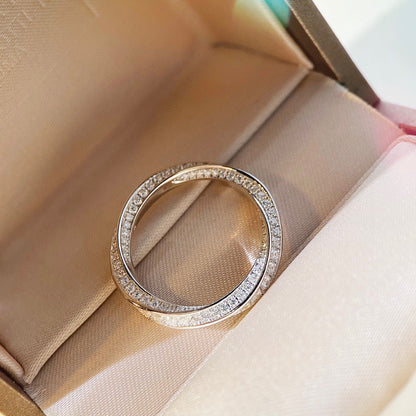 [Resenara Jewelry]SPIRAL DIAMOND RING