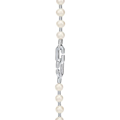 [Resenara Jewelry]HARDWEAR PEARL WRAP NECKLACE