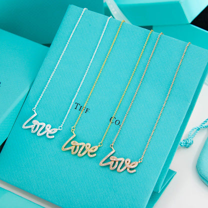 [Resenara Jewelry]PALOMA S GRAFFITI LOVE NECKLACE DIAMOND