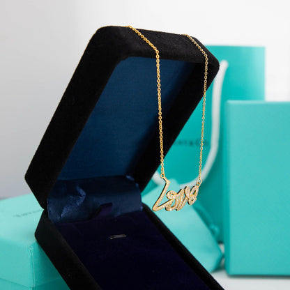 [Resenara Jewelry]PALOMA S GRAFFITI LOVE NECKLACE DIAMOND