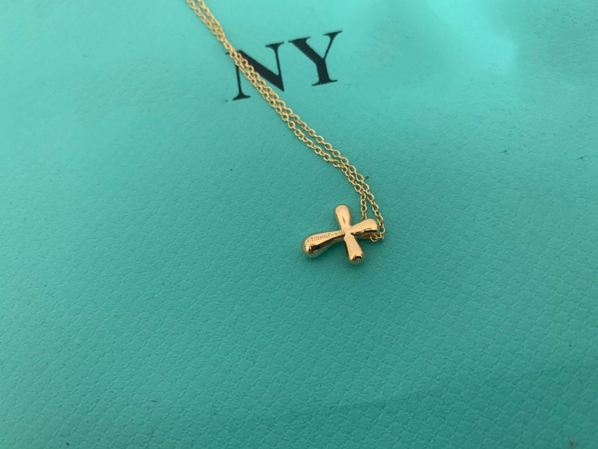 [Resenara Jewelry]CROSS PENDANT MINI BARE CROSS NECKLACE