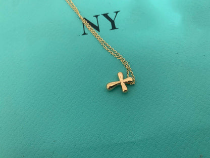 [Resenara Jewelry]CROSS PENDANT MINI BARE CROSS NECKLACE