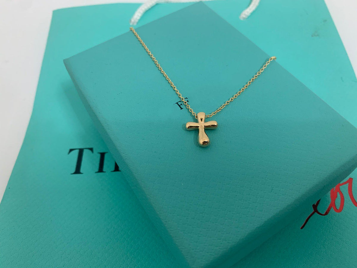 [Resenara Jewelry]CROSS PENDANT MINI BARE CROSS NECKLACE