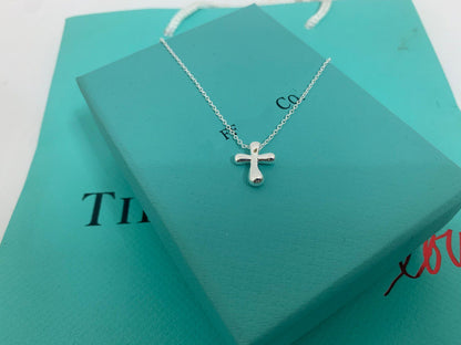 [Resenara Jewelry]CROSS PENDANT MINI BARE CROSS NECKLACE