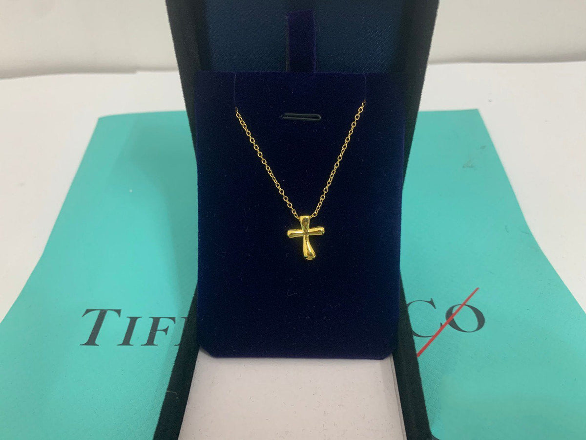 [Resenara Jewelry]CROSS PENDANT MINI BARE CROSS NECKLACE