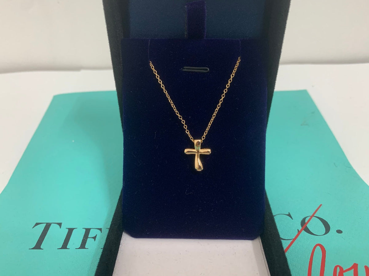 [Resenara Jewelry]CROSS PENDANT MINI BARE CROSS NECKLACE