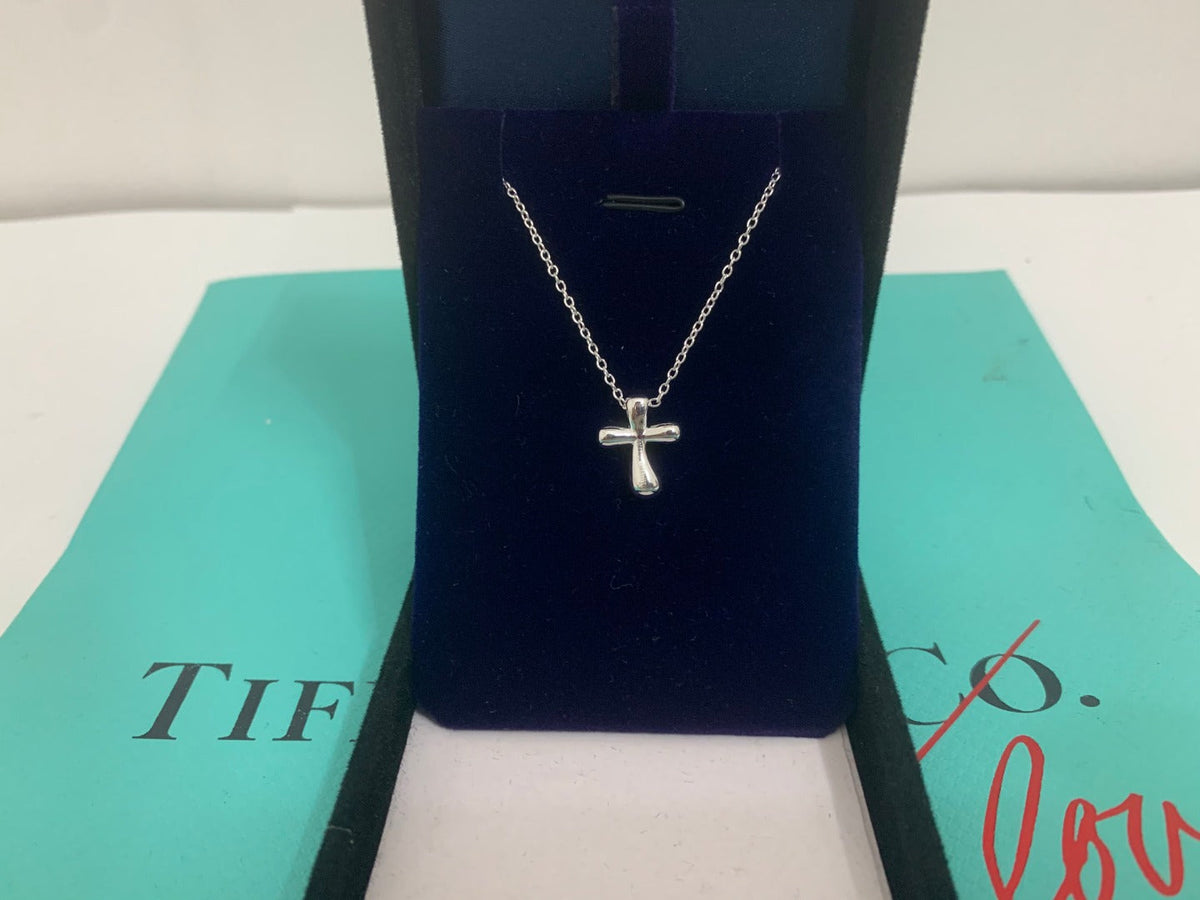 [Resenara Jewelry]CROSS PENDANT MINI BARE CROSS NECKLACE