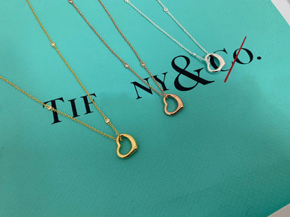 [Resenara Jewelry]HEART NECKLACE PENDANT STERLING