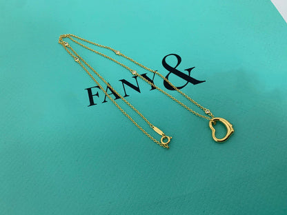 [Resenara Jewelry]HEART NECKLACE PENDANT STERLING