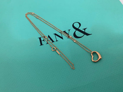 [Resenara Jewelry]HEART NECKLACE PENDANT STERLING