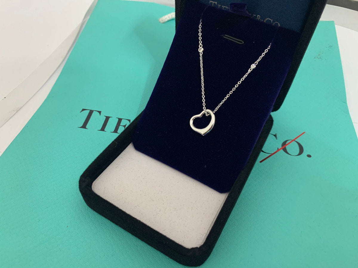 [Resenara Jewelry]HEART NECKLACE PENDANT STERLING