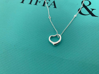 [Resenara Jewelry]HEART NECKLACE PENDANT STERLING