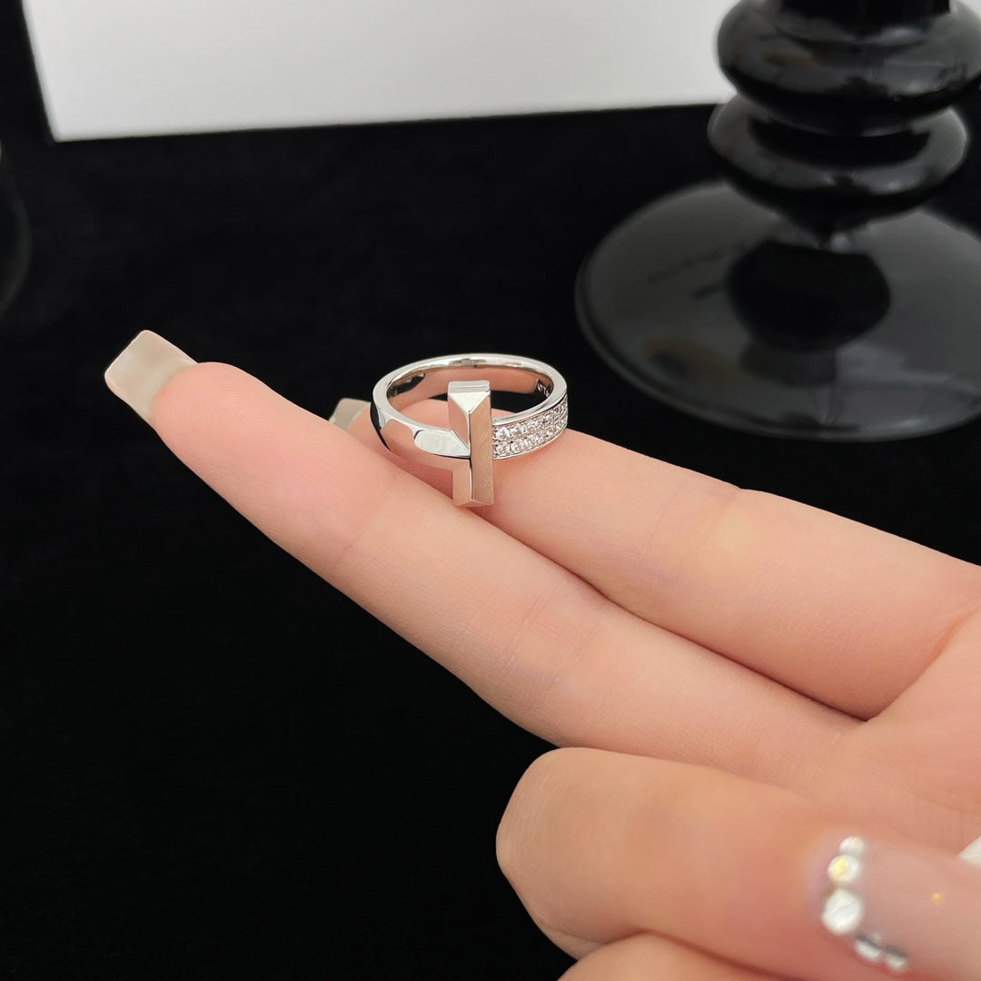 [Resenara Jewelry]T WIDE DIAMOND RING