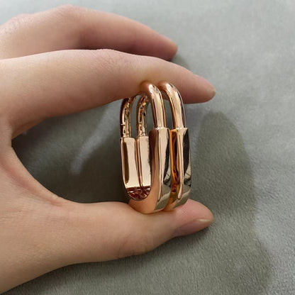 [Resenara Jewelry]LOCK MEDIUM EARRINGS
