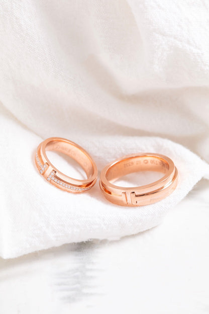 [Resenara Jewelry]T PINK GOLD RING
