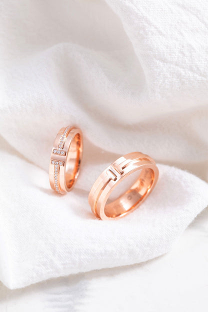 [Resenara Jewelry]T PINK GOLD RING