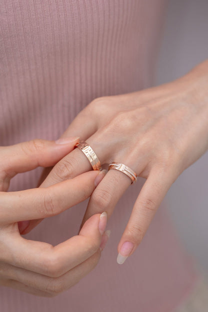 [Resenara Jewelry]T PINK GOLD RING