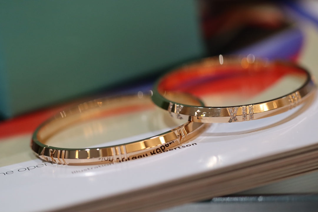 [Resenara Jewelry]ATLAS X PINK GOLD BRACELET