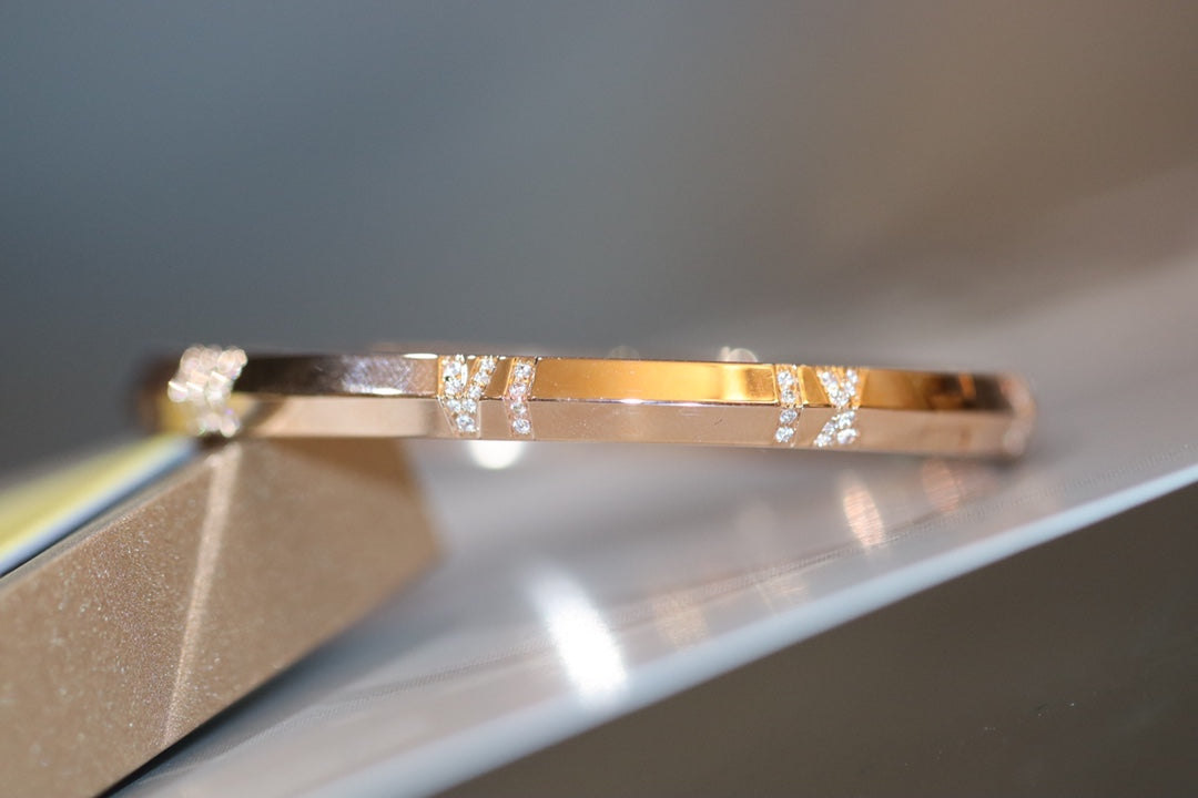 [Resenara Jewelry]ATLAS X PINK GOLD BRACELET
