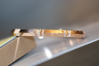 [Resenara Jewelry]ATLAS X PINK GOLD BRACELET
